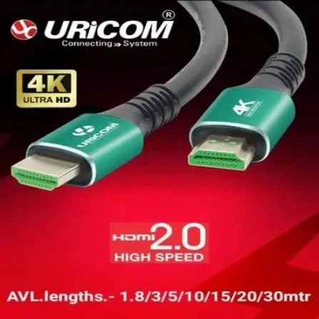 URICOM HDMI CABLE 5M 4K 60HZ