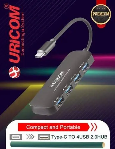 URICOM TYPE-C DOCKING 4 IN 1