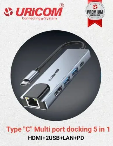 URICOM TYPE-C DOCKING 5 IN 1