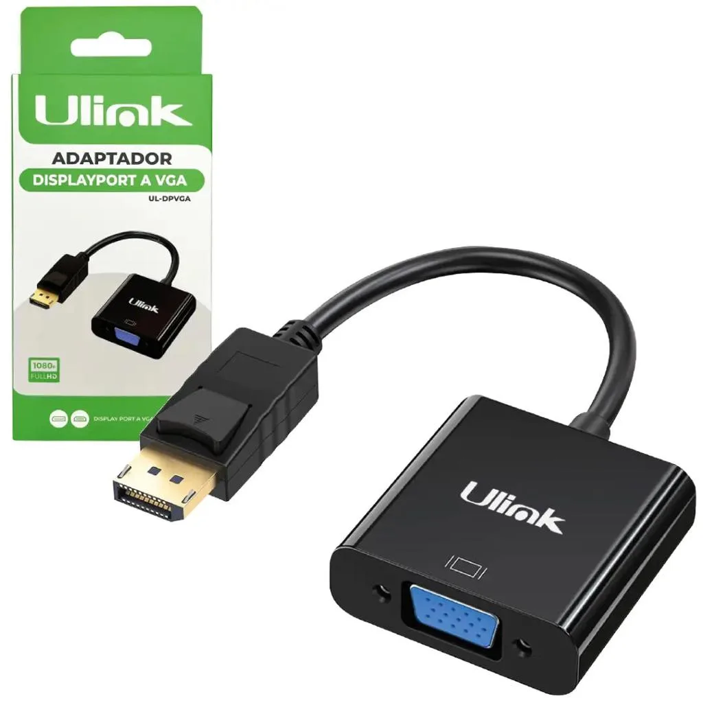 Uricom Display Port To VGA Connector