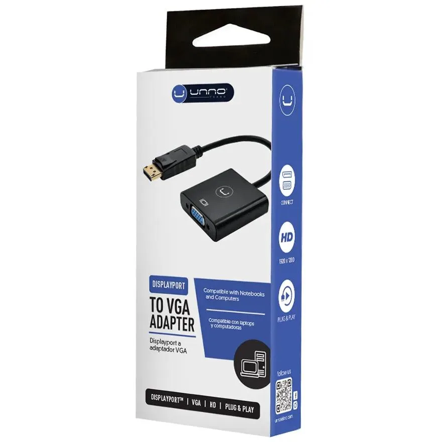 Uricom Display Port To VGA Connector