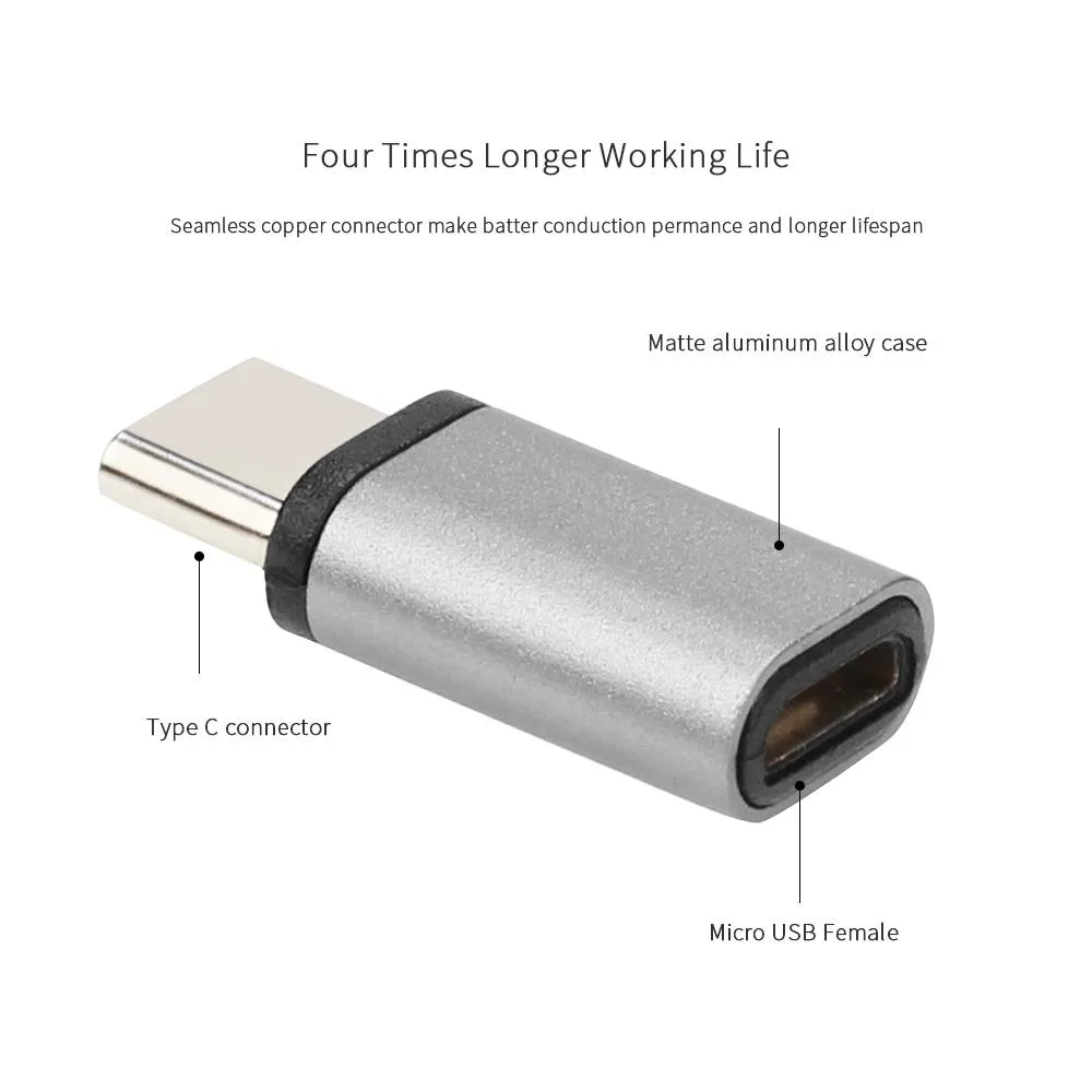 Uricom Female Micro to Type C Connector