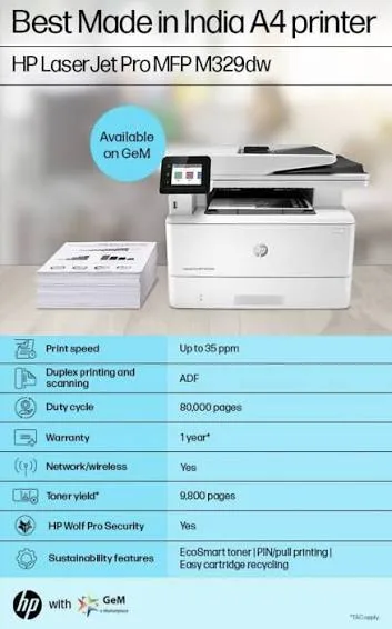 HP Laserjet pro MFP M329DW